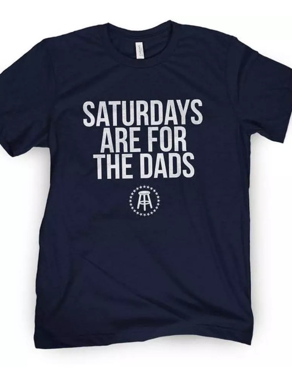 Barstool Sports Men's Navy 'For The Dads' T-Shirt